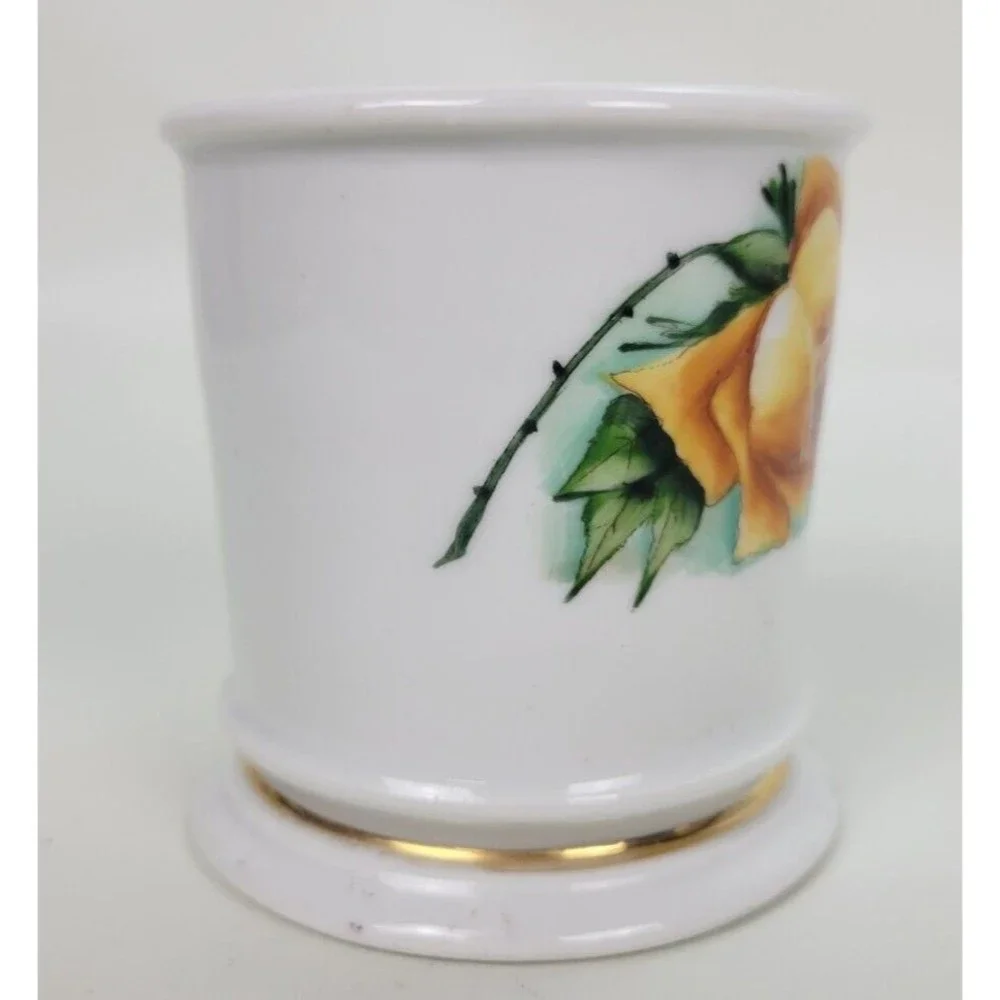 Vintage‎ Koken Babers Supply Shaving Mug Roses Germany